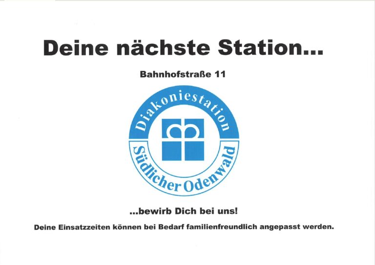 Deine nächste Staton für die Website